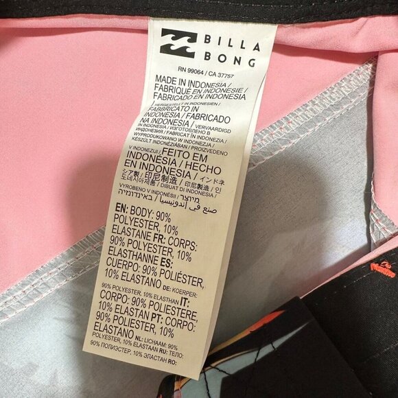 Billabong Mens Size 30 Tribong Pro Performance Mid Length 18" Board Shorts NWT - Picture 9 of 9